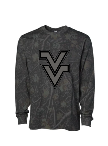 Black Camo VV Long Sleeve