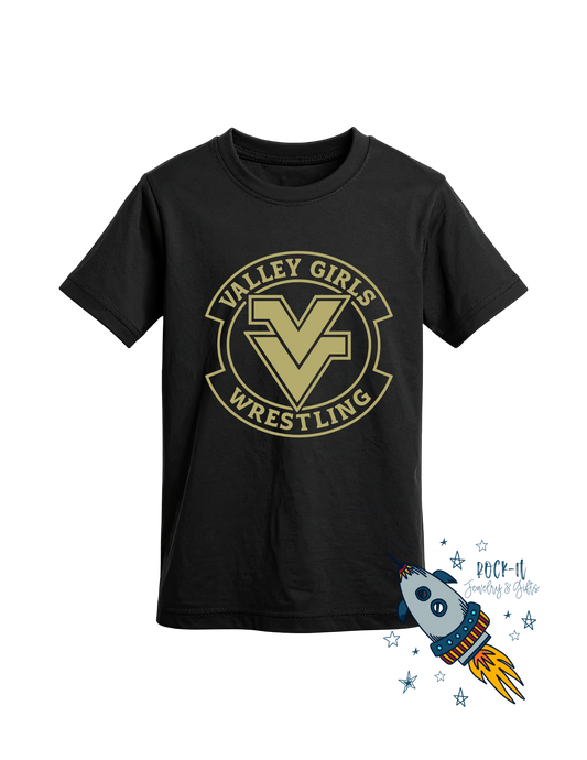 Valley Girls Wrestling Double V