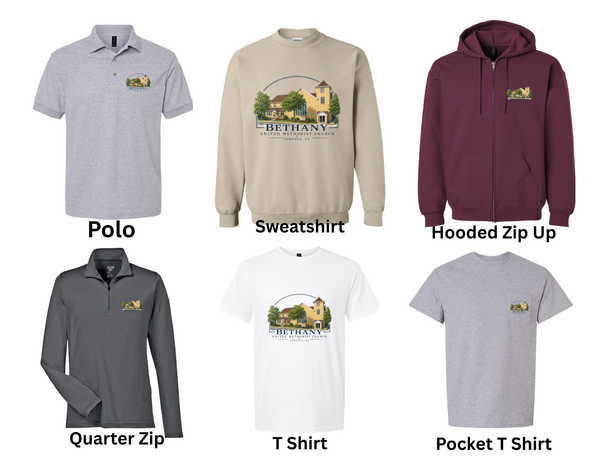 Bethany United Methodist Church Apparel Sale