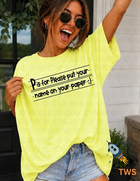 P Is For..
