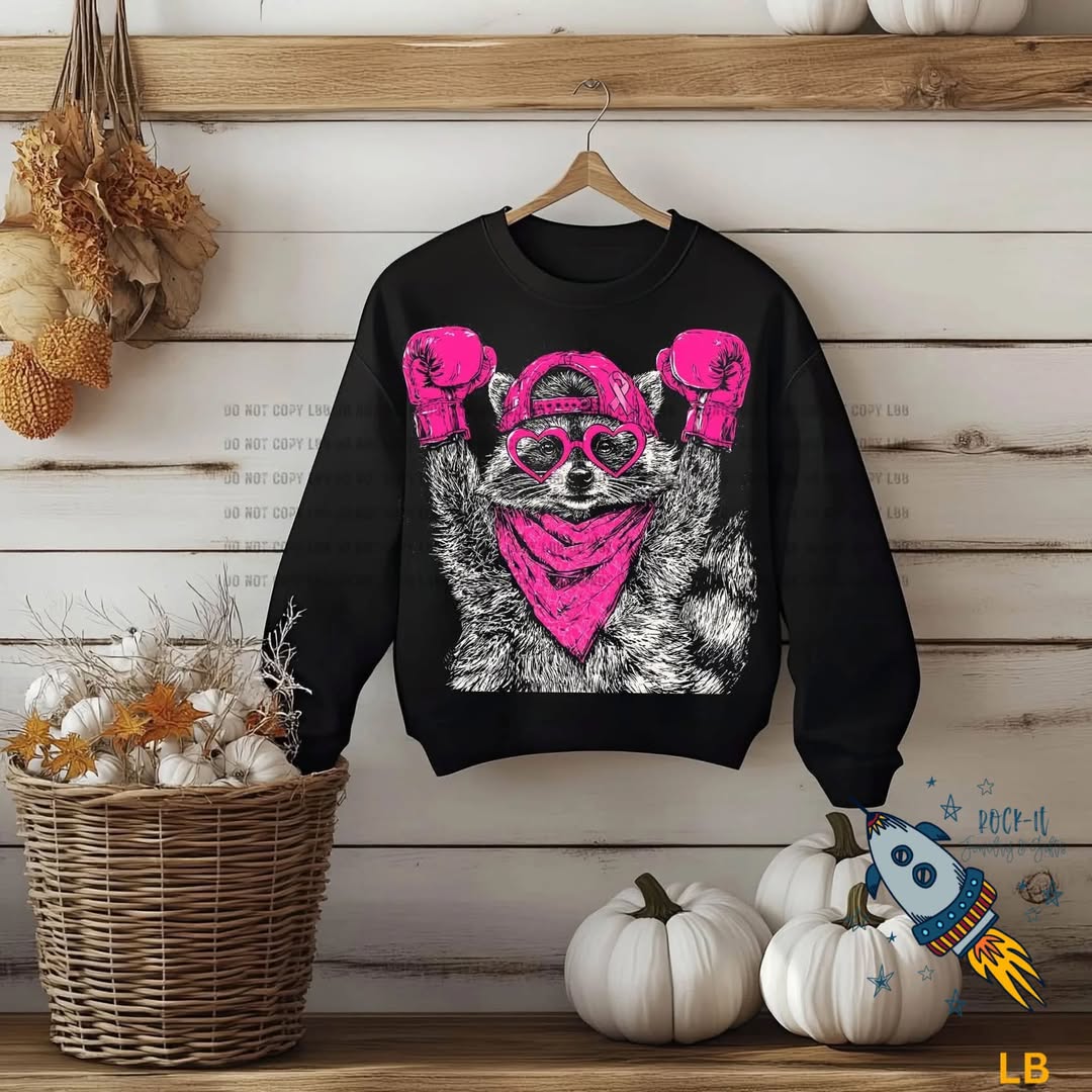 Raccoon Fighting Cancer