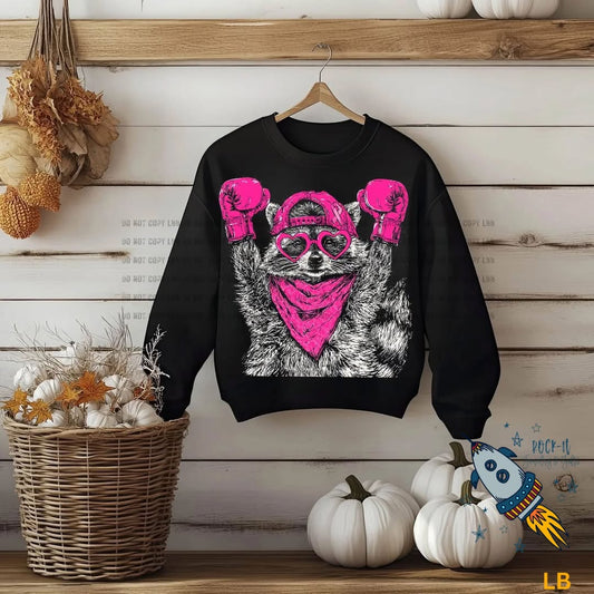 Raccoon Fighting Cancer