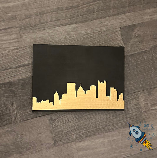 Pittsburgh Skyline Block