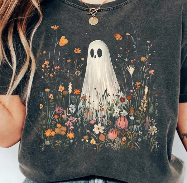 Ghost In Flowers