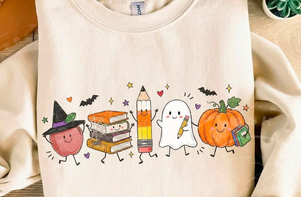 Halloween School Doodles