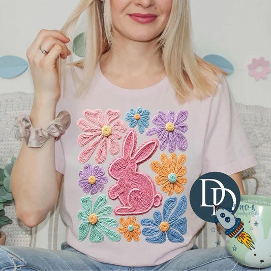 Faux Yarn Bunny
