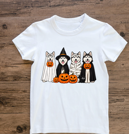 Halloween Huskies