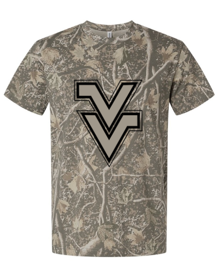 Brown Camo VV T Shirt